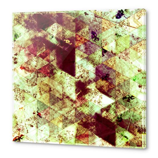 Abstract Geometric Background #12 Acrylic prints by Amir Faysal