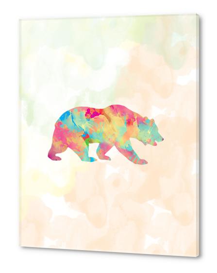 Abstract Bear X 0.1 Acrylic prints by Amir Faysal