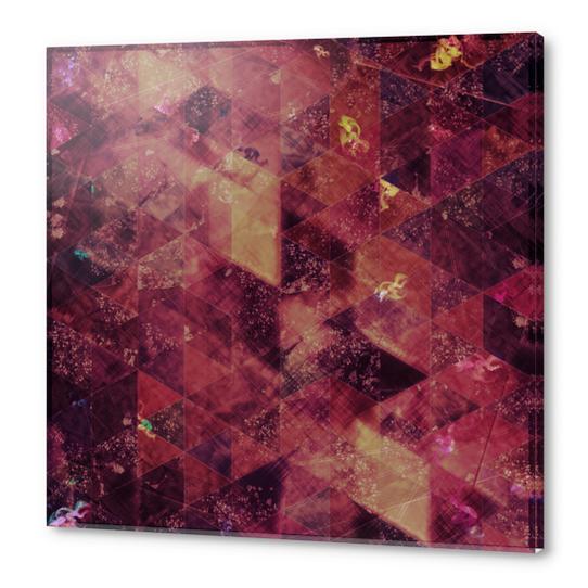 Abstract GEO X 0.16 Acrylic prints by Amir Faysal