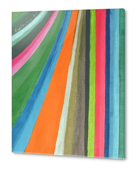 . Transforming Vertical Stripes  Acrylic prints by Heidi Capitaine