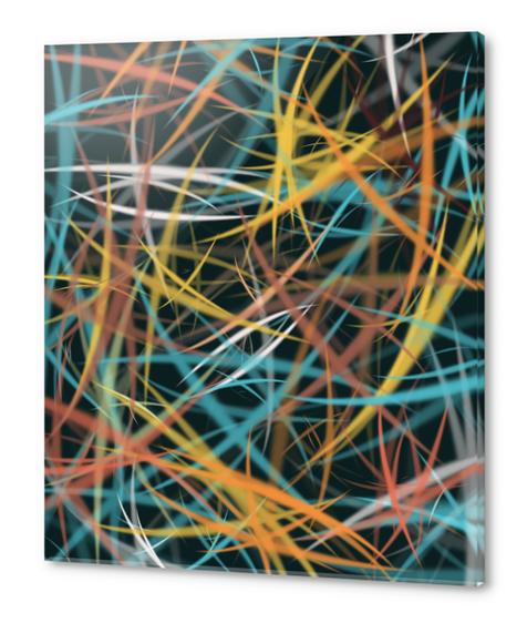 Abstract GEO X 0.27 Acrylic prints by Amir Faysal