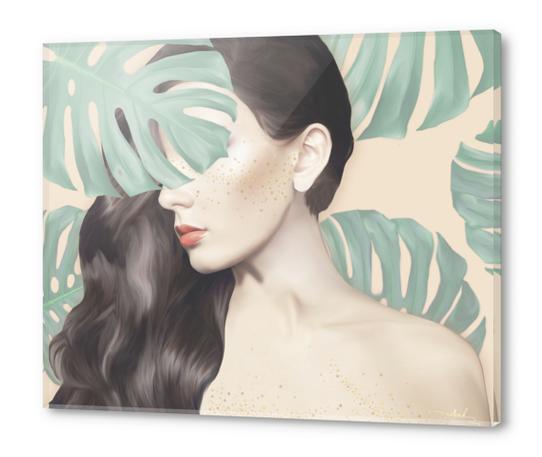 Monstera Suara Acrylic prints by Nettsch