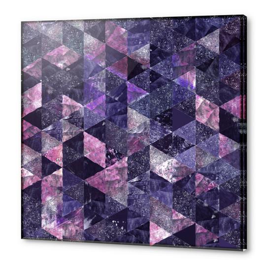 Abstract Geometric Background X 0.3 Acrylic prints by Amir Faysal