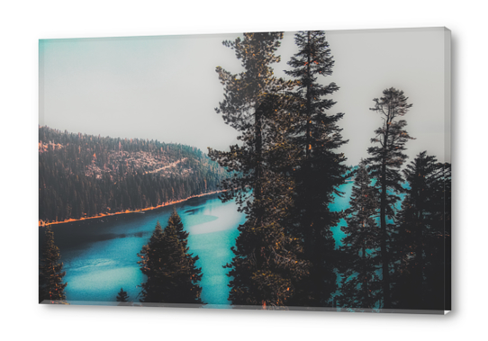 Lake view at Lake Tahoe Emerald Bay California USA Acrylic prints by Timmy333