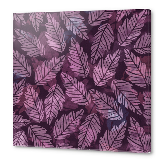 Leaves #2 Acrylic prints by Amir Faysal