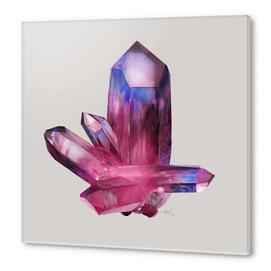 Amethyst Acrylic prints by Nettsch