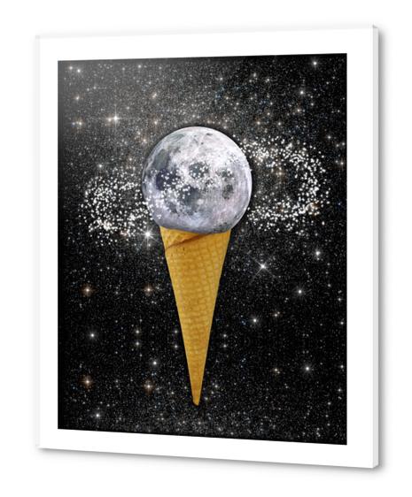 MOON ICE CREAM Acrylic prints by GloriaSanchez