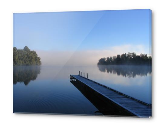 Lake Maporika Acrylic prints by 