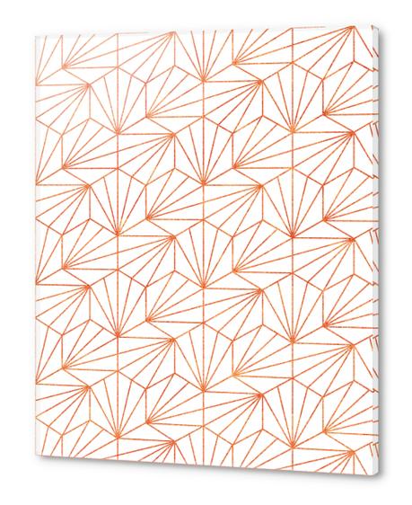 Rose Gold & White Acrylic prints by Uma Gokhale