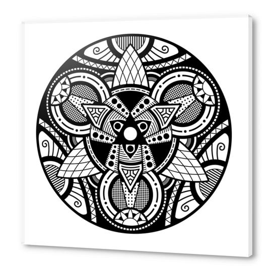 Simple Mandala 4 Acrylic prints by Divotomezove