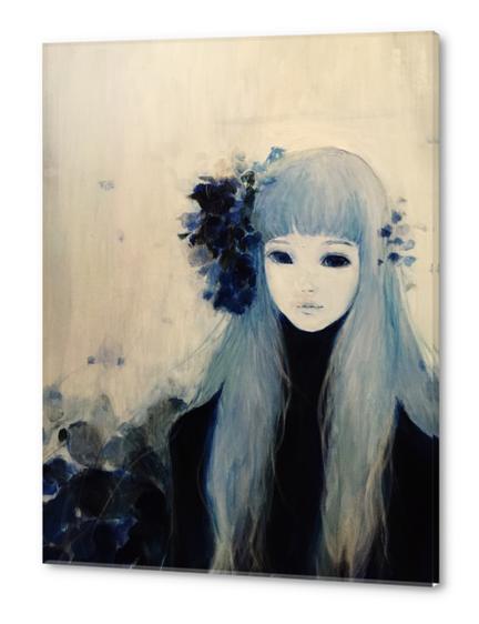 Blue 37 Acrylic prints by Ai Natori