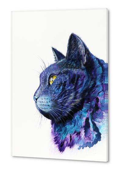 Cat Acrylic prints by Nika_Akin