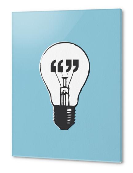 Bright Bulb Acrylic prints by Alex Xela