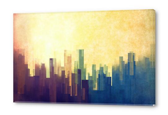 Cloud City Acrylic prints by DejaReve