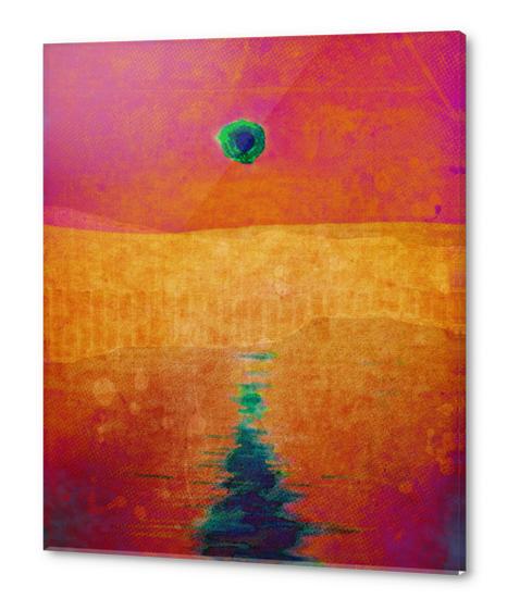 Red Eclipse Acrylic prints by Malixx