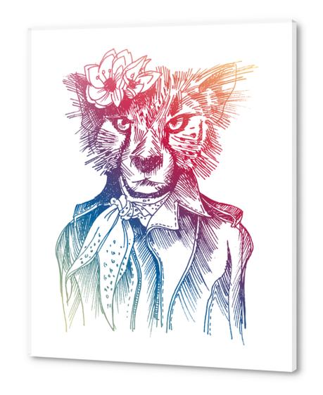 Cute Cheetah Acrylic prints by Georgio Fabrello