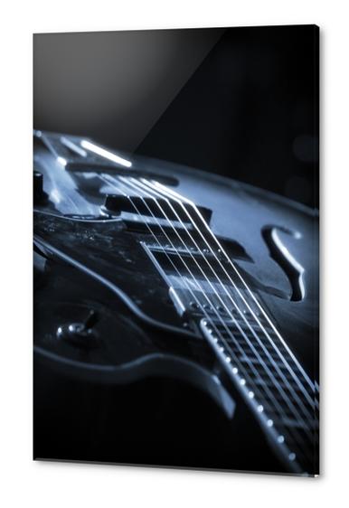 Guitar Light Acrylic prints by cinema4design