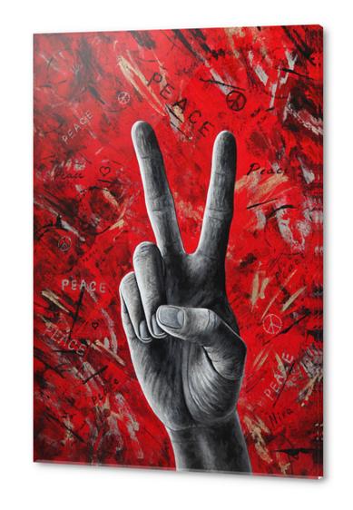 Peace Acrylic prints by Nika_Akin