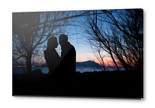 Romantic sunset Acrylic prints by Salvatore Russolillo