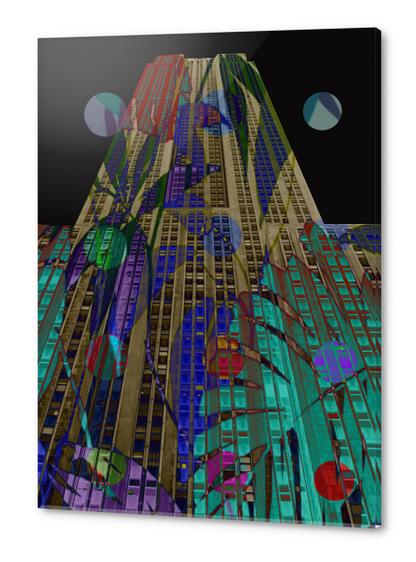 Vegetal Building Acrylic prints by Vic Storia