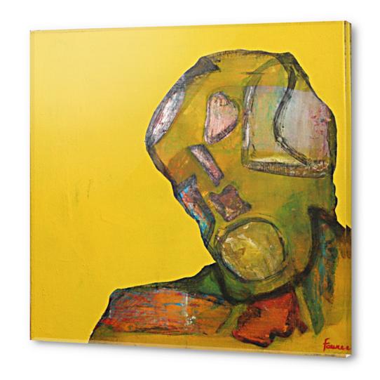 visage Acrylic prints by Pierre-Michael Faure