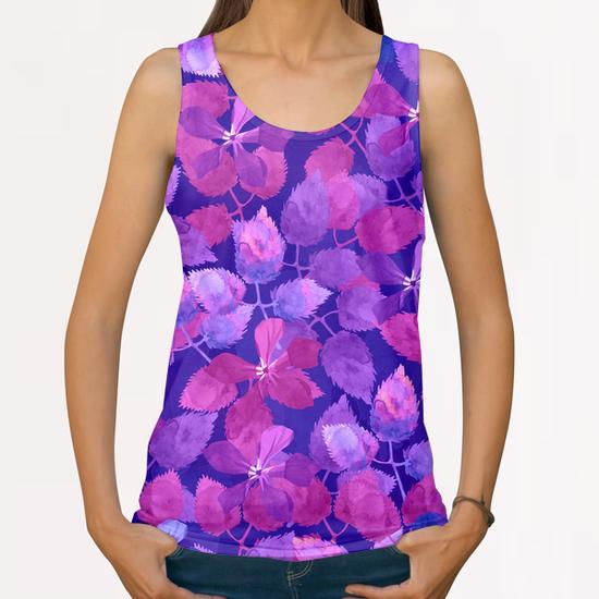 BOTANICAL GARDEN X 0.5 All Over Print Tanks by Amir Faysal