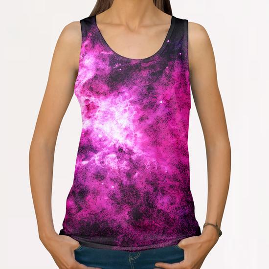 Galaxy X 0.3 All Over Print Tanks by Amir Faysal