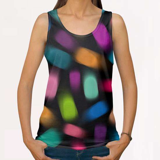 Candy  All Over Print Tanks by Amir Faysal