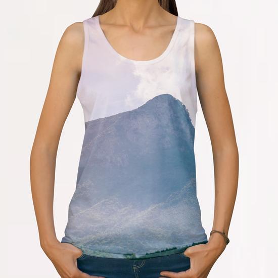 Mountains in the background XV All Over Print Tanks by Salvatore Russolillo