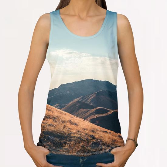 Old Ruin All Over Print Tanks by Salvatore Russolillo