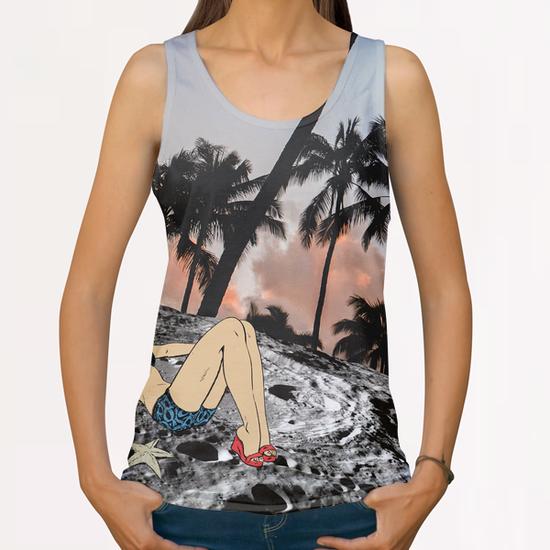 ON VACATION All Over Print Tanks by GloriaSanchez