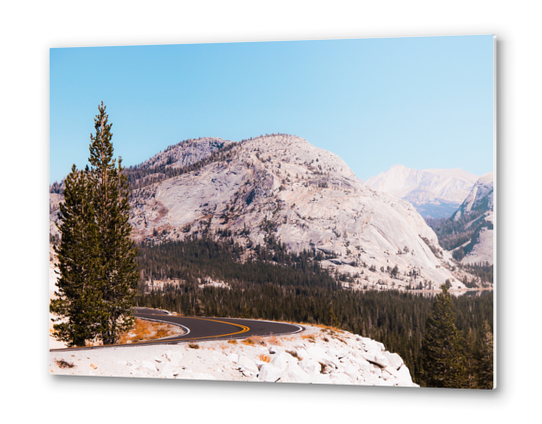 road at Yosemite national park USA Metal prints by Timmy333