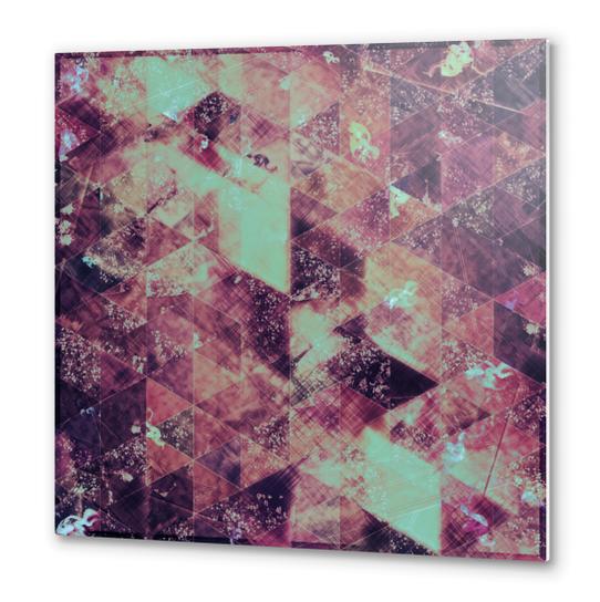 Abstract GEO X 0.36 Metal prints by Amir Faysal