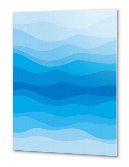 Minimalist landscape I Metal prints by Vitor Costa