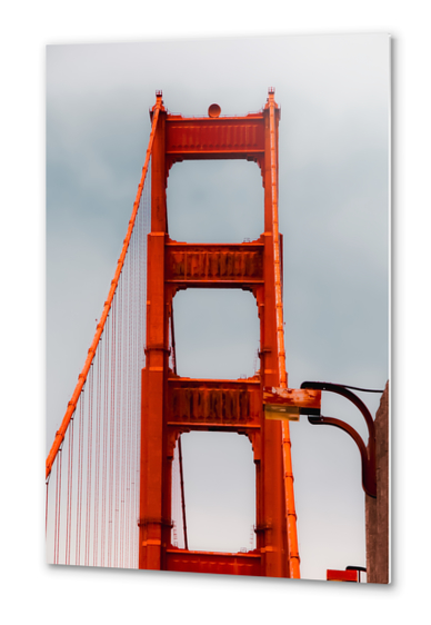 Golden Gate Bridge San francisco California USA Metal prints by Timmy333