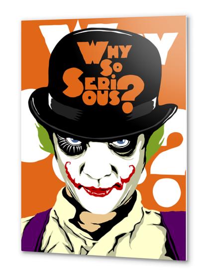 A Clockwork Clown Metal prints by Butcher Billy