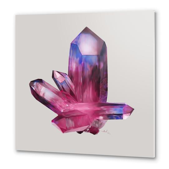 Amethyst Metal prints by Nettsch