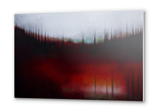 FOREST SOUND Metal prints by db Waterman