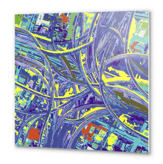 L.A. Freeway Metal prints by Vic Storia