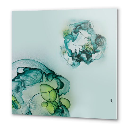 Light 4 - Blue Metal prints by darling