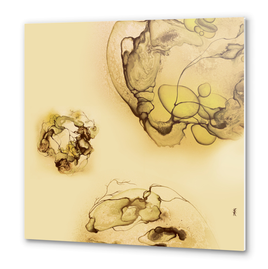 Light 2 - Yellow Metal prints by darling