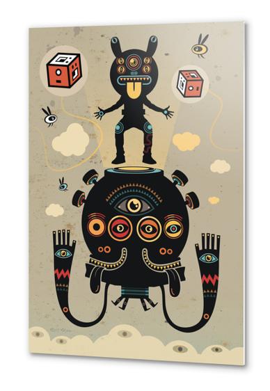 Monstertrap  Metal prints by Exit Man