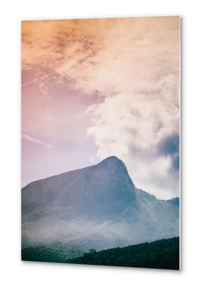 Mountains in the background XV Metal prints by Salvatore Russolillo