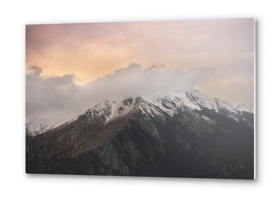 Mountains in the background XX Metal prints by Salvatore Russolillo