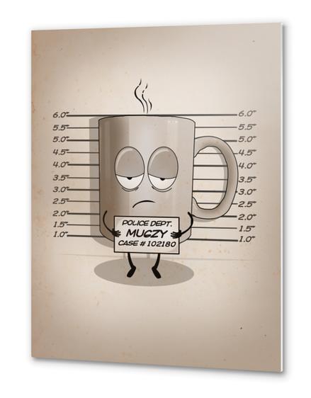 Mugshot Metal prints by dEMOnyo