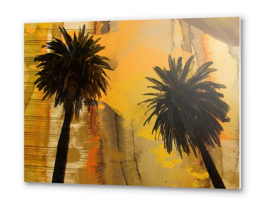 Palm Duo Metal prints by Irena Orlov