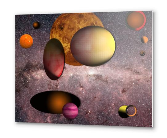 red planet Metal prints by Kapoudjian