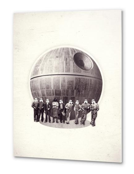 Death Star Metal prints by Oleg Borodin