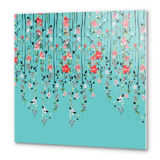 Floral Dilemma Metal prints by Uma Gokhale