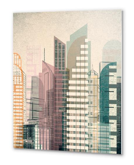 Theme For Great Cities No. 3 Metal prints by inkycubans